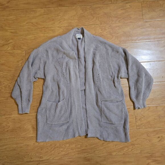 universal thread Gray Cardigan Sweater Size M - Picture 1 of 4